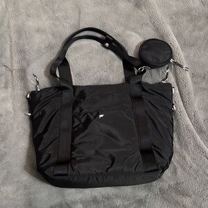 Stylish Black Tote Bag
